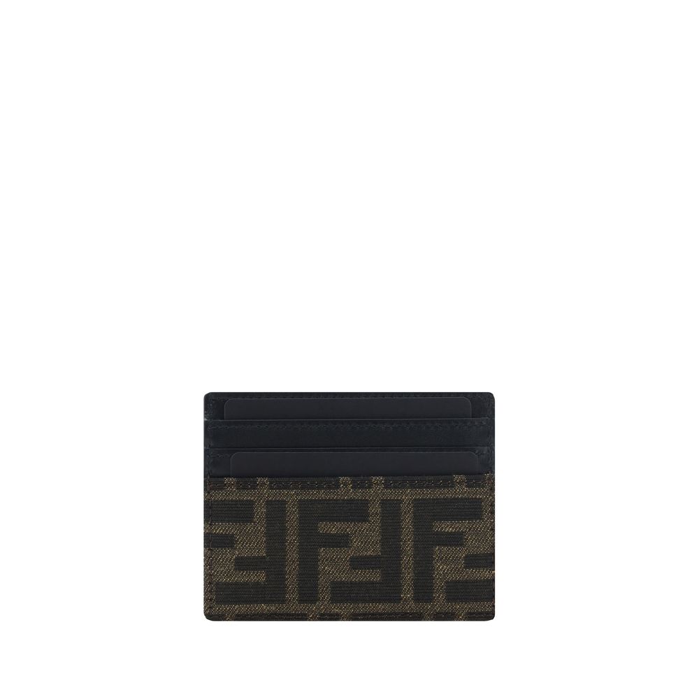 Fendi Brown Calf Leather Bos Taurus Wallet