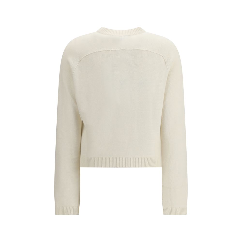 Cárdigan de Lana Beige Gucci