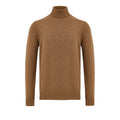Gran Sasso Brown Wool Turtleneck
