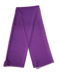 Chal de cuello de seda morado Dolce & Gabbana Estola de 200cm x 134cm