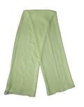 Dolce & Gabbana Light Green Silk Neck Wrap Stole 200cm x 134cm Scarf