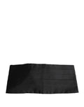 Dolce & Gabbana Fajín ancho 100 % seda negro
