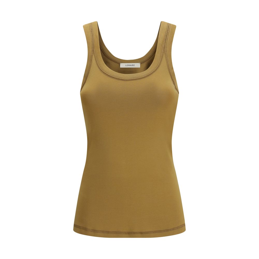 Lemaire Brown Cotton Top