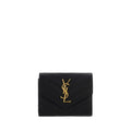 Cartera Saint Laurent de Piel de Becerro Negra Bos Taurus