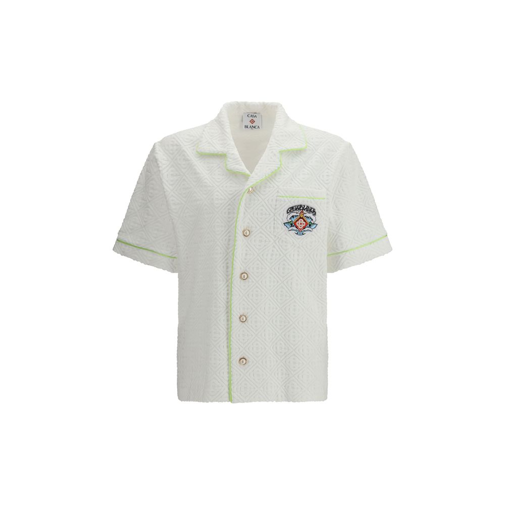 Casablanca White Denim Shirt