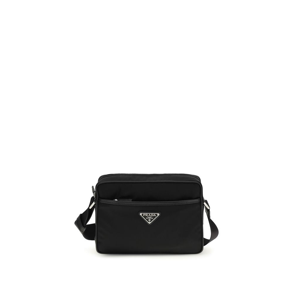 Prada Black Recycled Polyamide Shoulder Bag