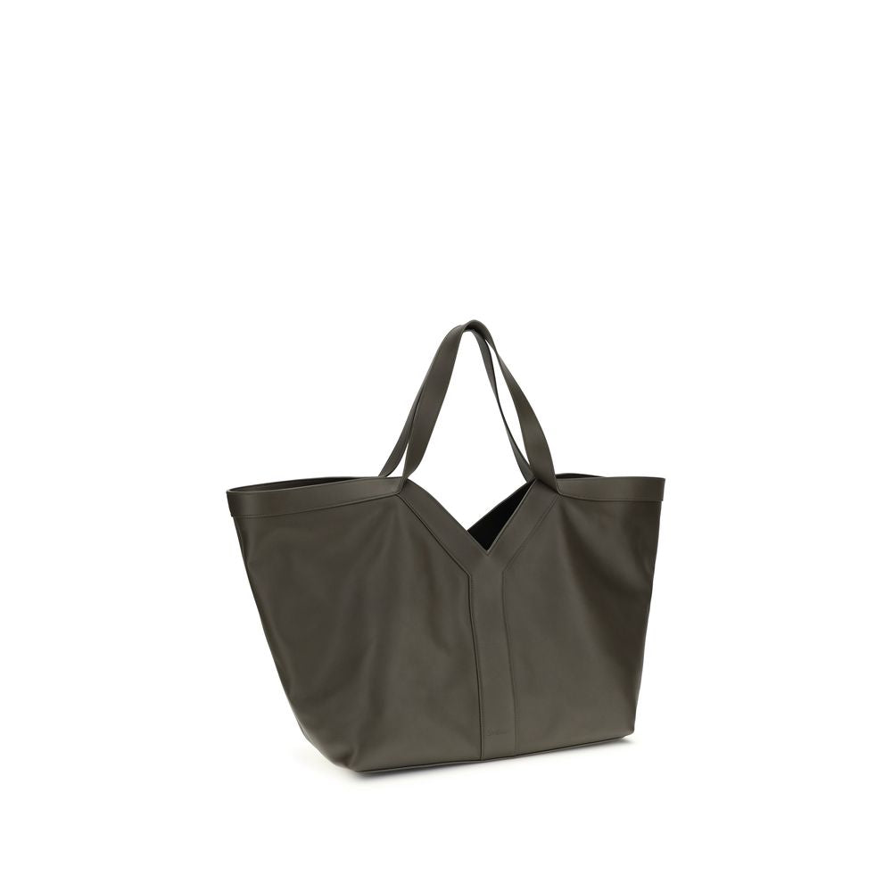 Saint Laurent Bicolor Calf Leather Bos Taurus Shoulder Bag