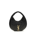Saint Laurent Black Lamb Ovis Aries Aries Shoulder Bag