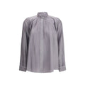 Forte_Forte Gray Silk Shirt
