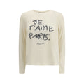 Max Mara Beige Cotton Long Sleeve T-Shirt