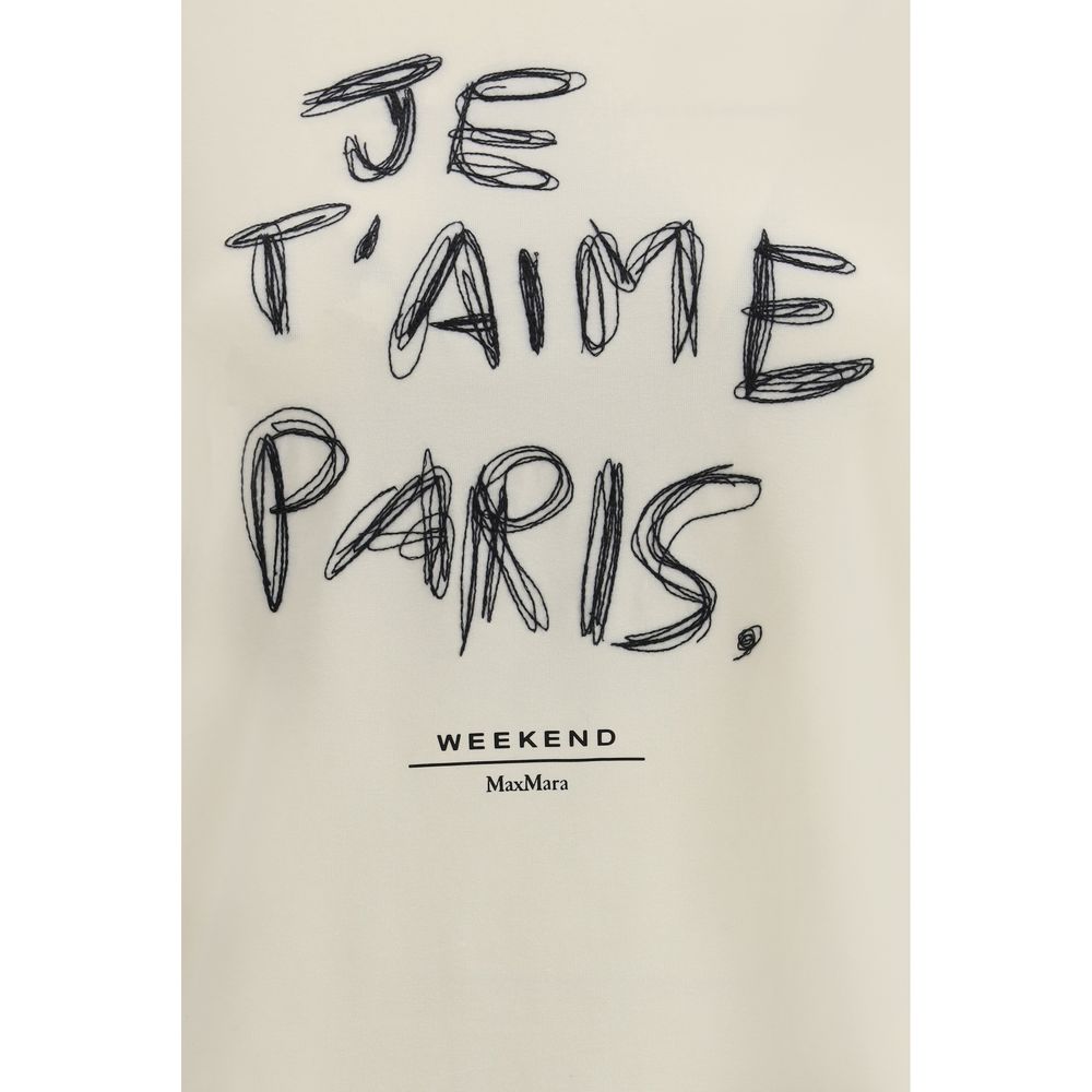 Max Mara Beige Cotton Long Sleeve T-Shirt