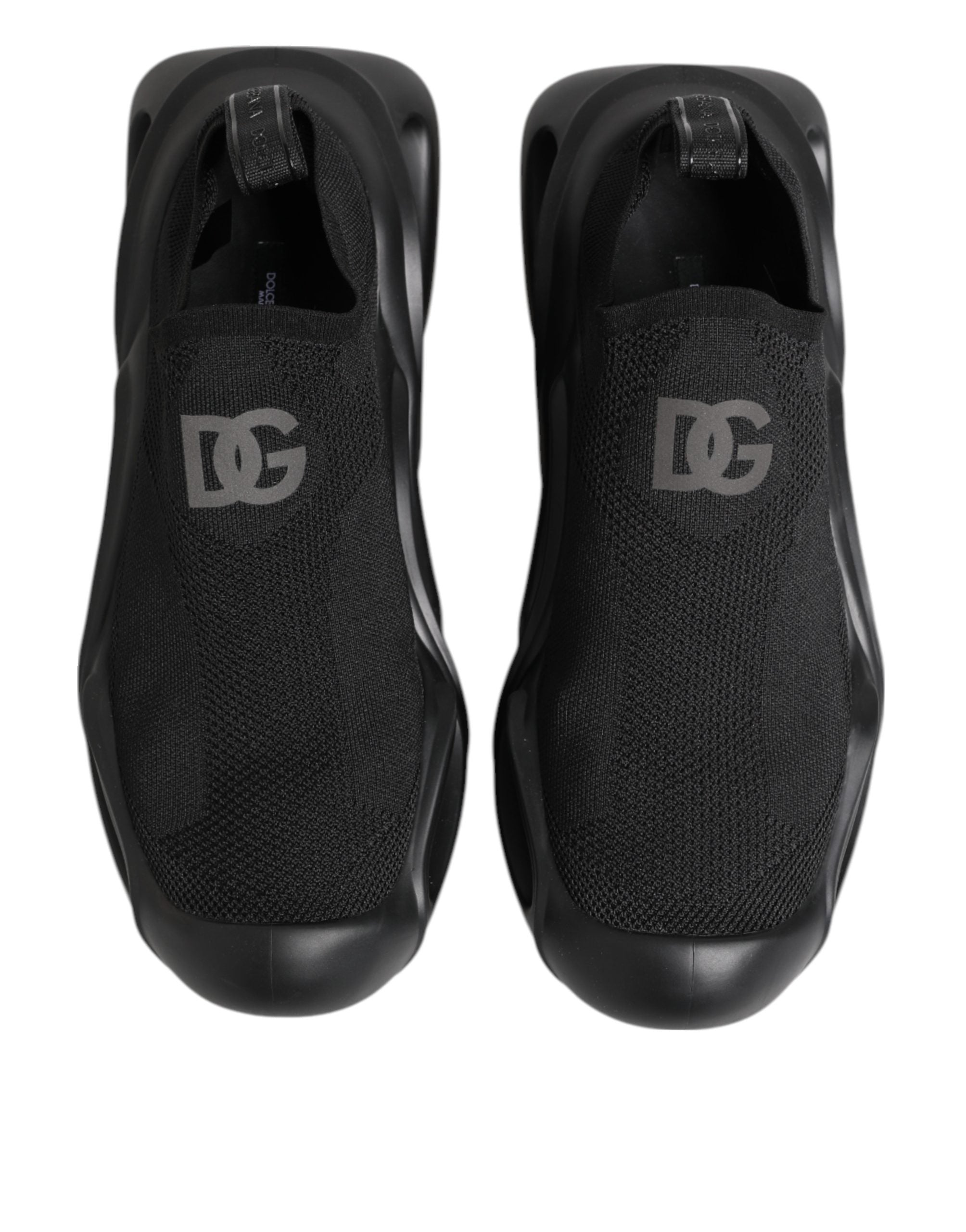 Dolce & Gabbana Zapatillas Bajas sin Cordones Negras Wave