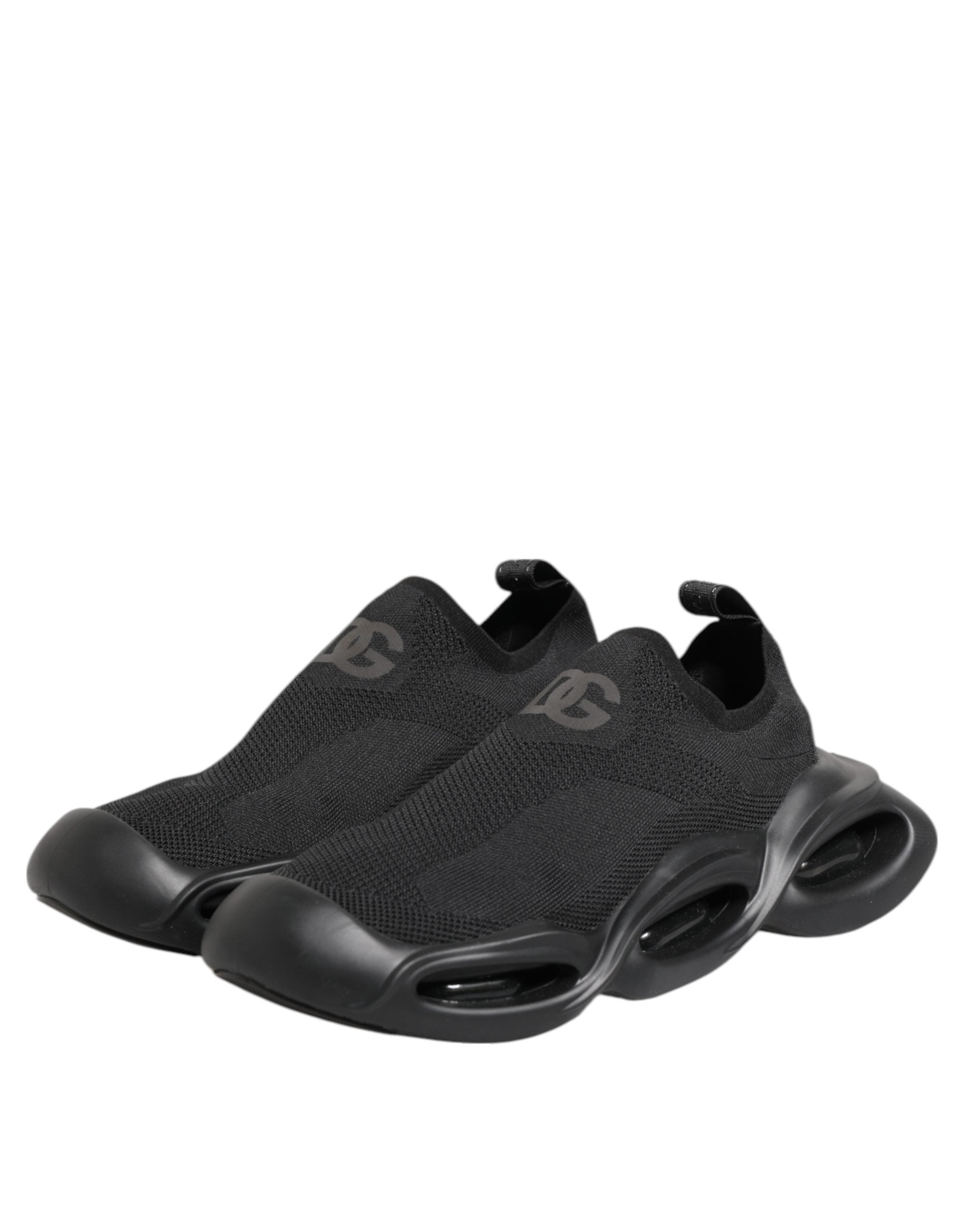 Dolce & Gabbana Zapatillas Bajas sin Cordones Negras Wave