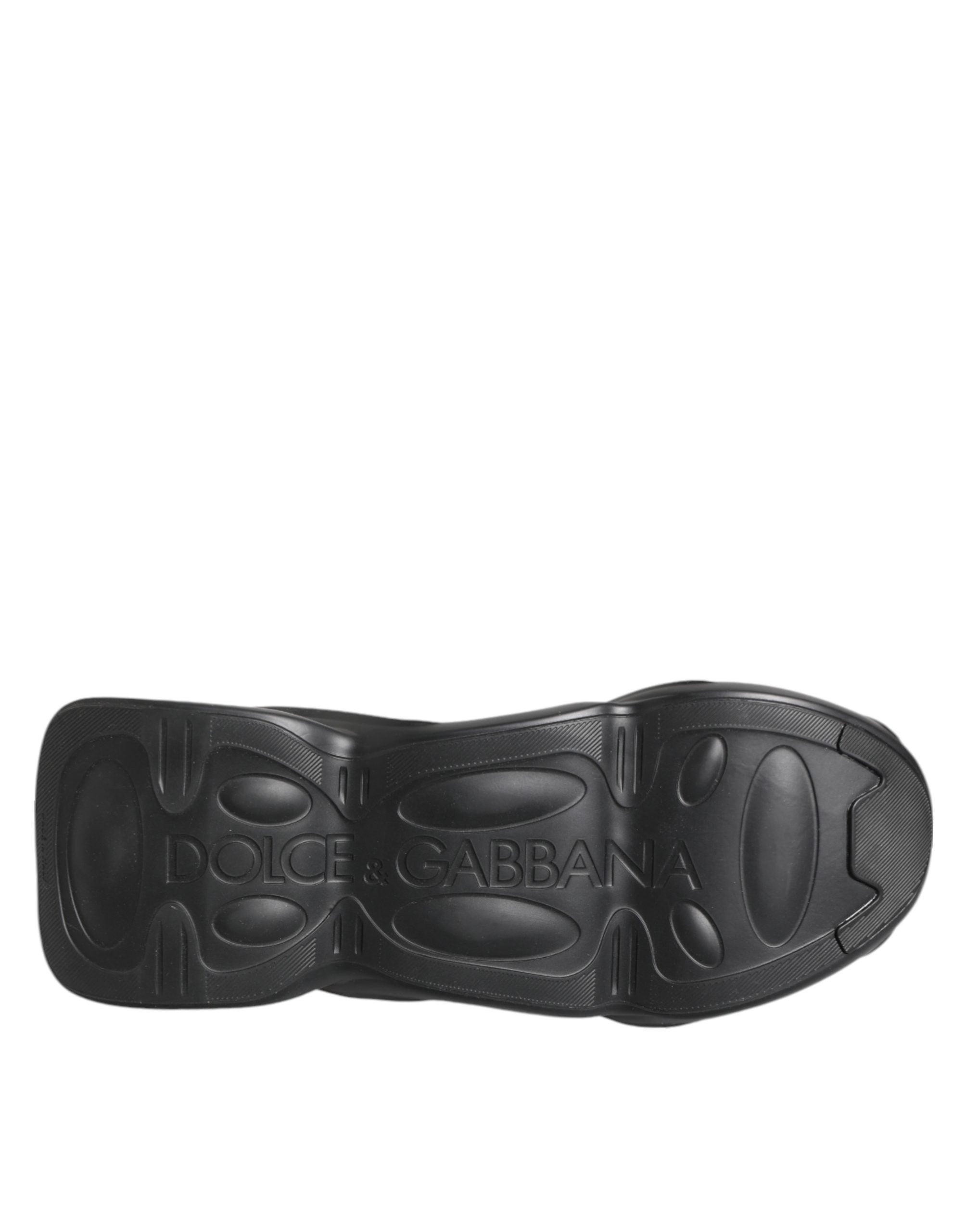 Dolce & Gabbana Zapatillas Bajas sin Cordones Negras Wave