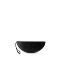 Margiela Black Calf Leather Bos Taurus Clutch Bag