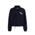 Autry Blue Polyester Shell Jacket