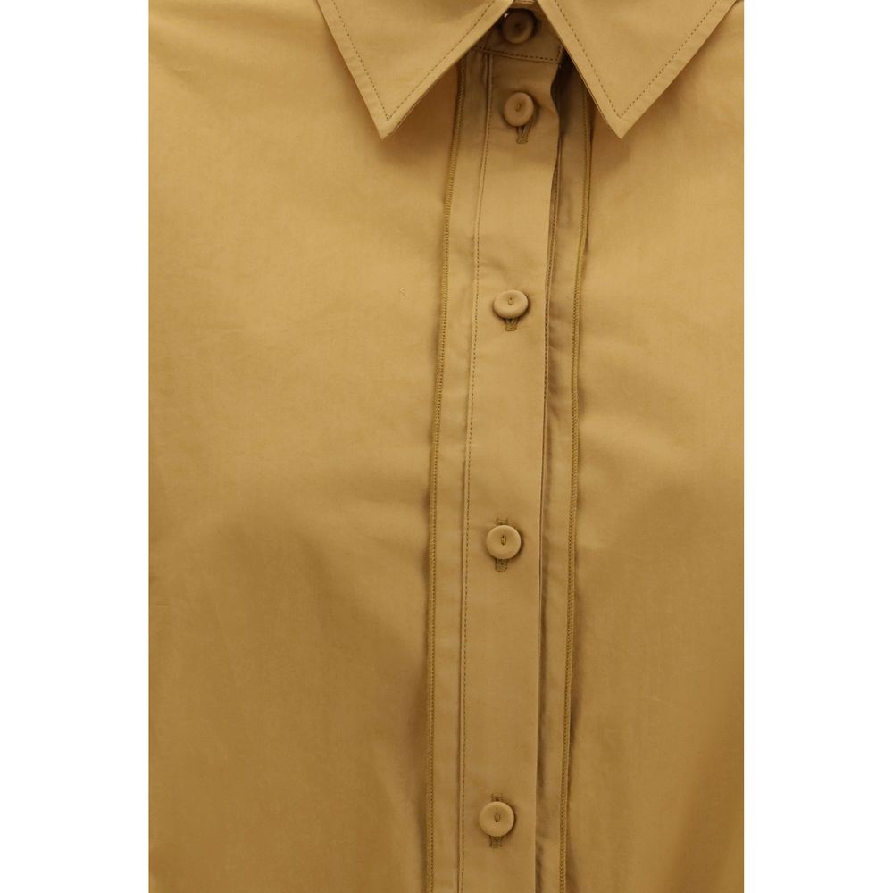 Forte_Forte Bicolor Cotton Shortsleeve Shirt
