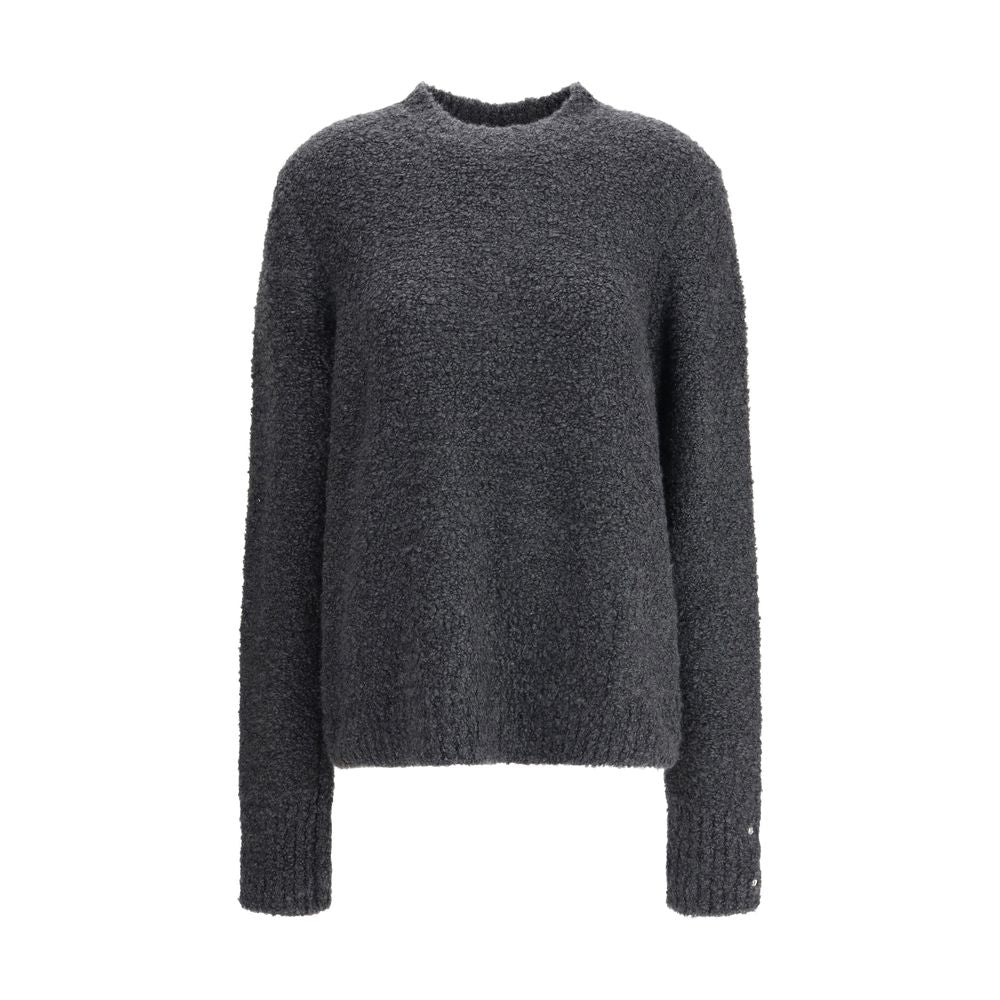 God's True Cashmere Gray Cashmere Sweatshirt