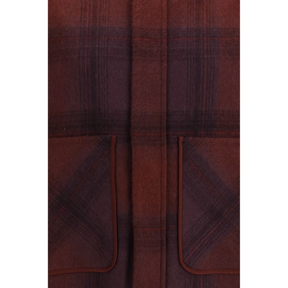 God's True Cashmere Multicolor Cashmere Coat