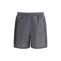 Prada Gray Recycled Polyamide Short And Mini Shorts