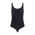 Wolford Black Cotton Top