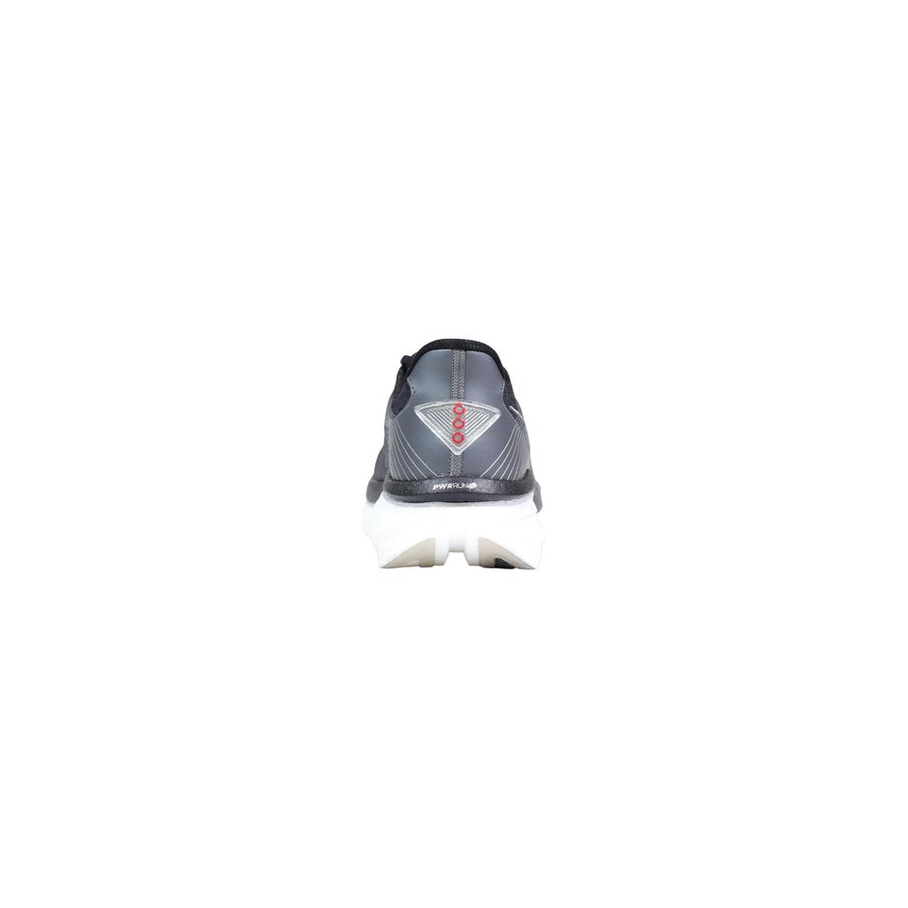 Saucony Black And White Textile Athletic Sneakers