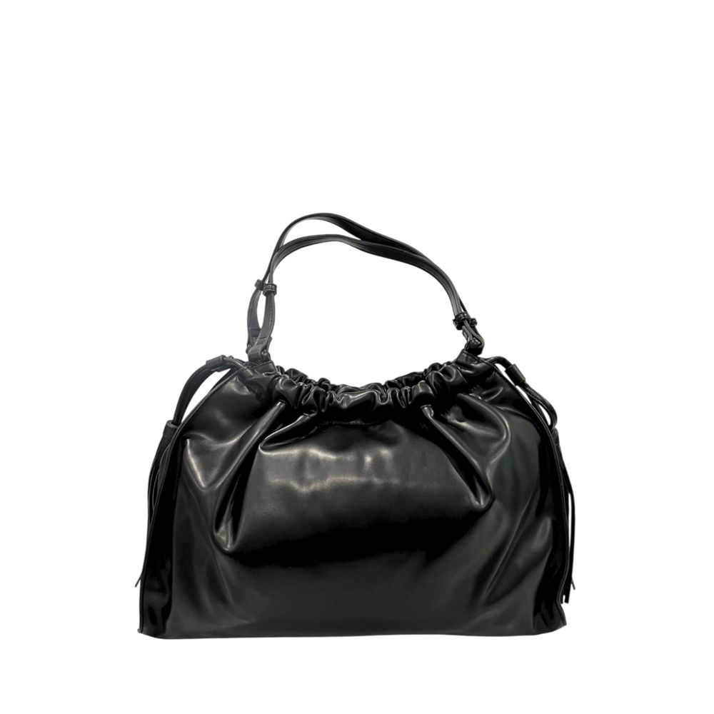 Twinset Black Polyethylene Clutch Bag
