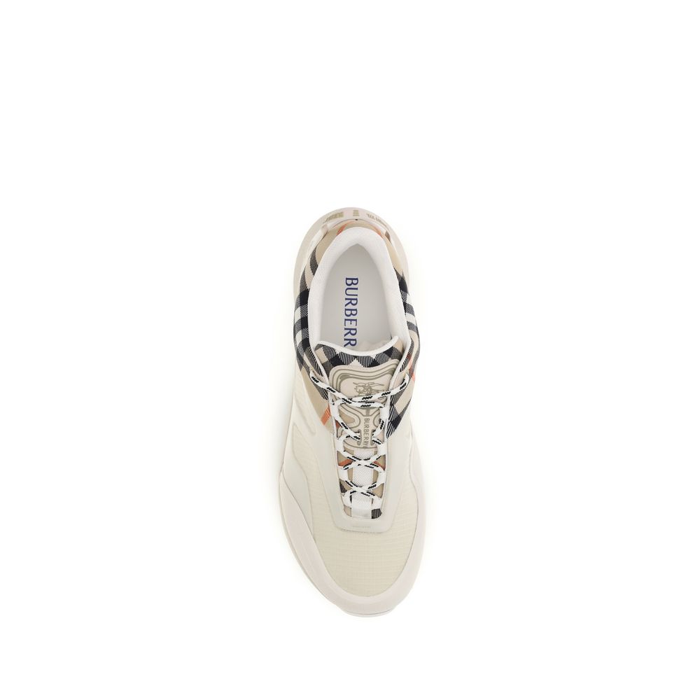 Burberry Multicolor Elastane Athletic Sneakers