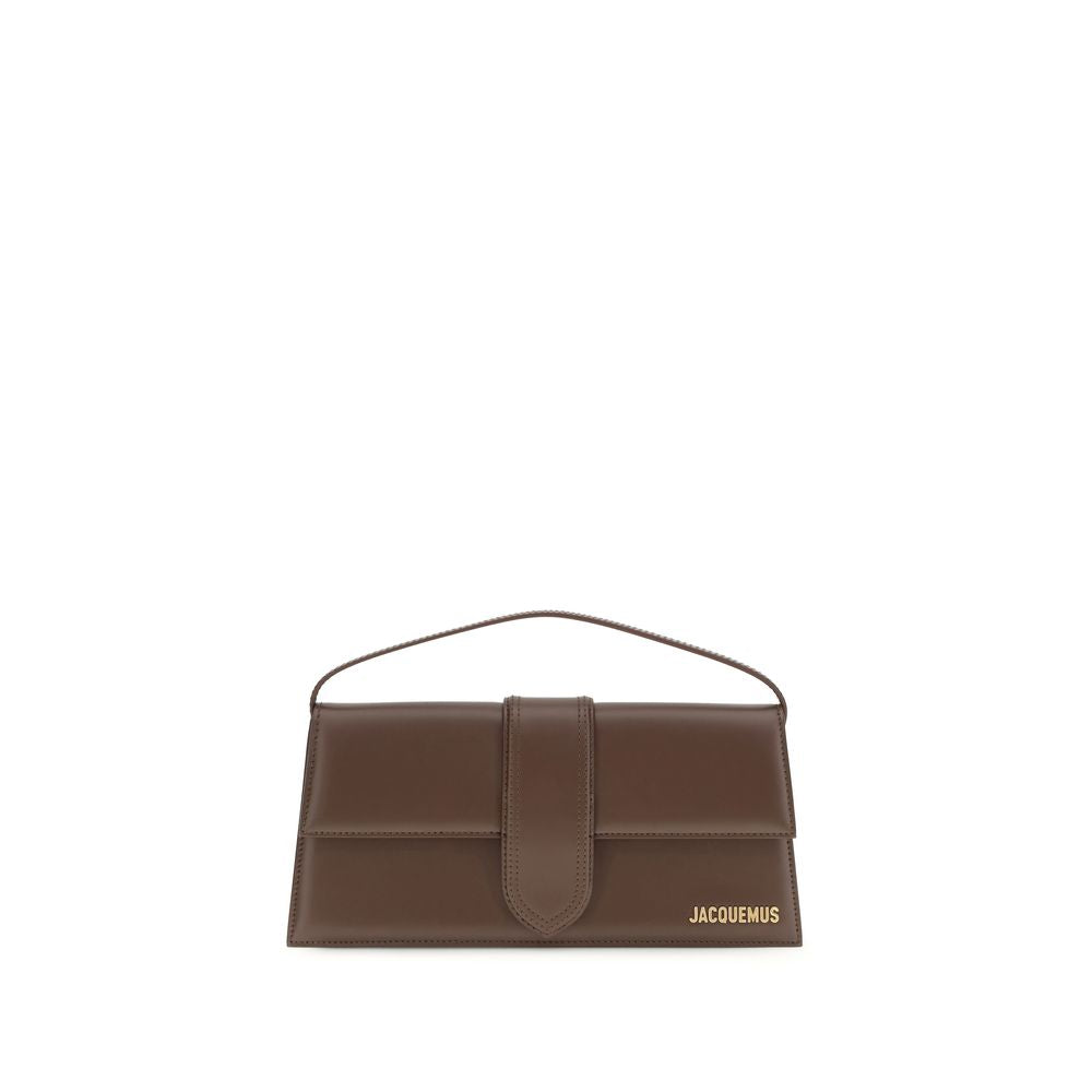 Bolso de Hombro Jacquemus Marrón de Piel de Becerro Bos Taurus