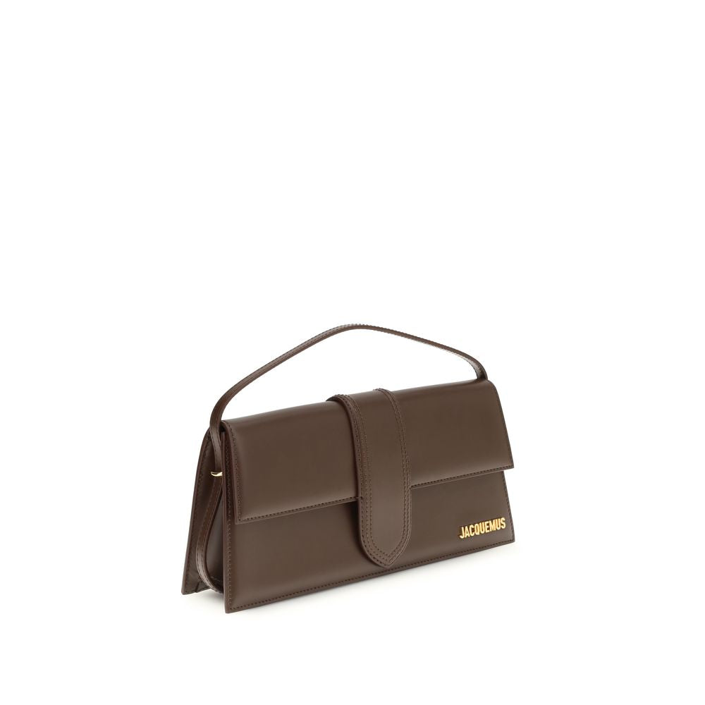 Bolso de Hombro Jacquemus Marrón de Piel de Becerro Bos Taurus