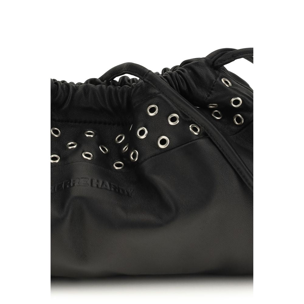 Pierre Hardy Black Lamb Ovis Aries Aries Shoulder Bag