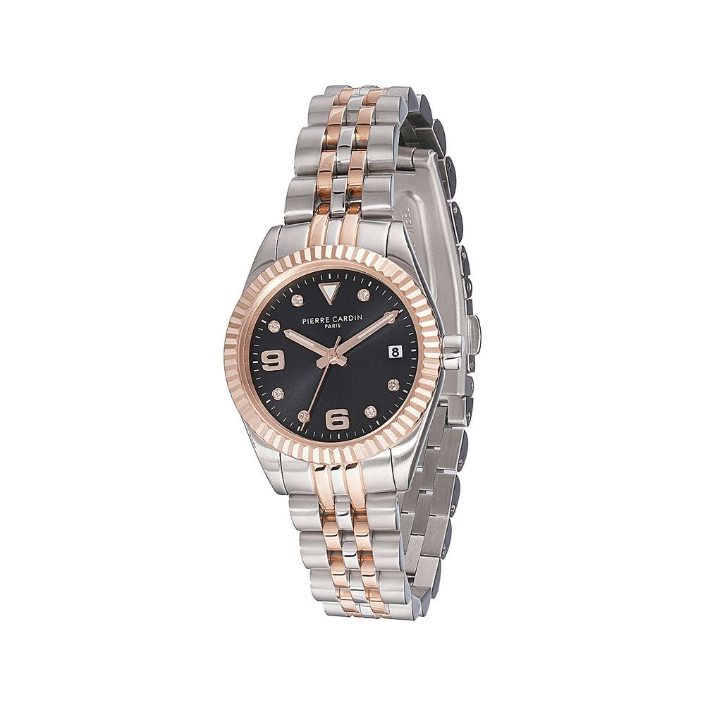 Pierre Cardin Gray Stainless Steel Dress Watch