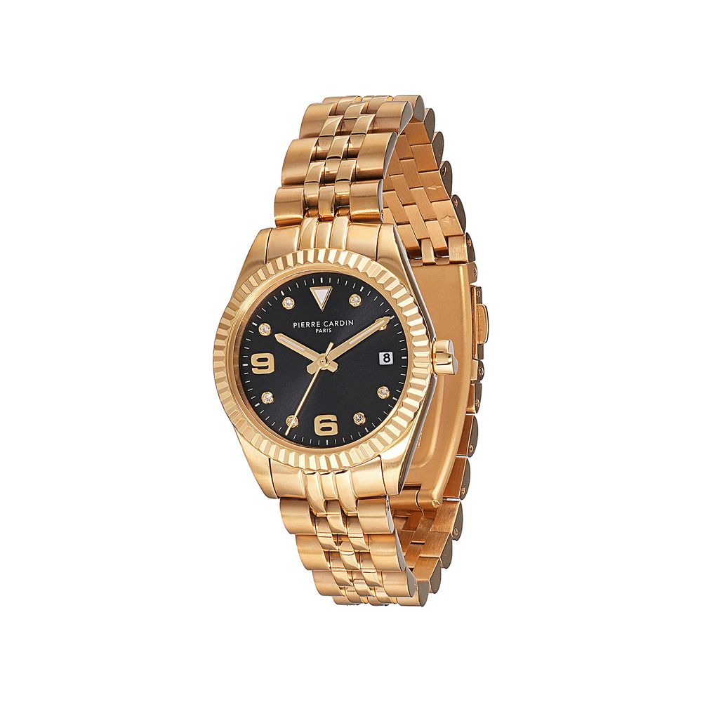 Pierre Cardin Gold Stainless Steel Dress Watch