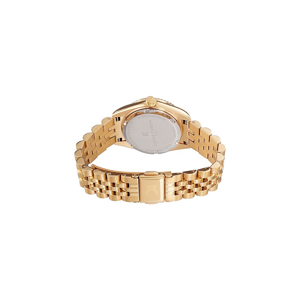 Pierre Cardin Gold Stainless Steel Dress Watch