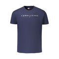Camiseta de algodón azul Tommy Hilfiger para hombre