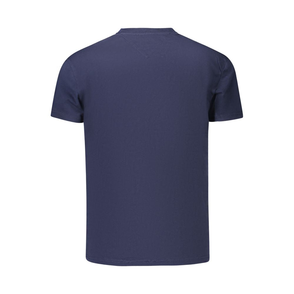 Camiseta de algodón azul Tommy Hilfiger para hombre