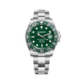 Bobroff Silver Stainless Steel Sport Watch