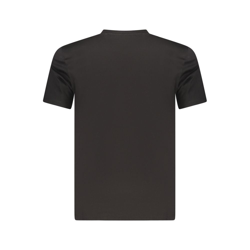Camiseta de hombre Guess Jeans de algodón orgánico negra