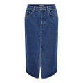 Only Blue Cotton Long Skirt