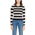 Jacqueline De Yong Black Viscose Pattern Shirt