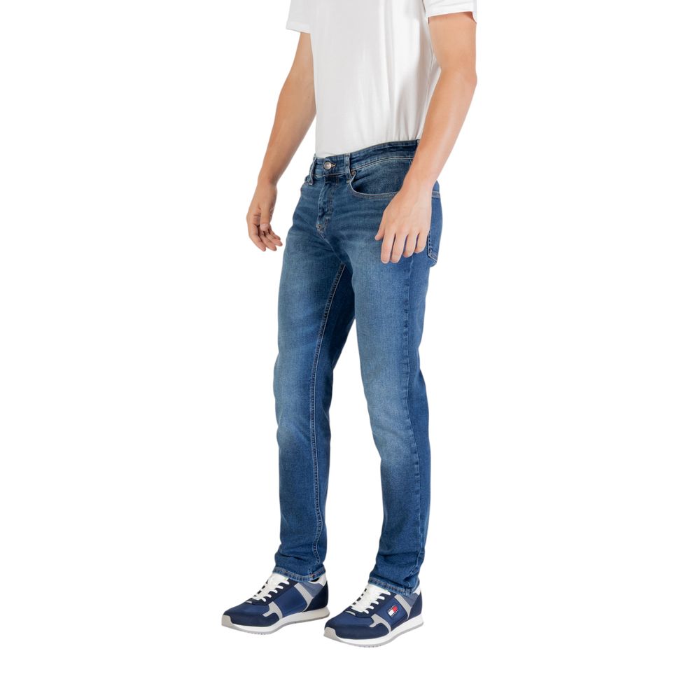 Tommy Hilfiger Jeans Blue Recycled Cotton Skinny Jeans