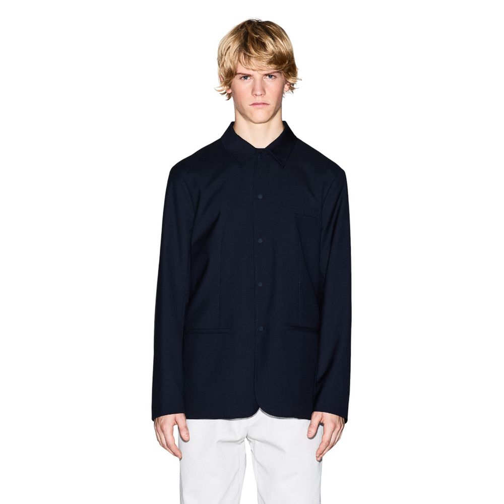 Armani Exchange Black Polyester Blazer