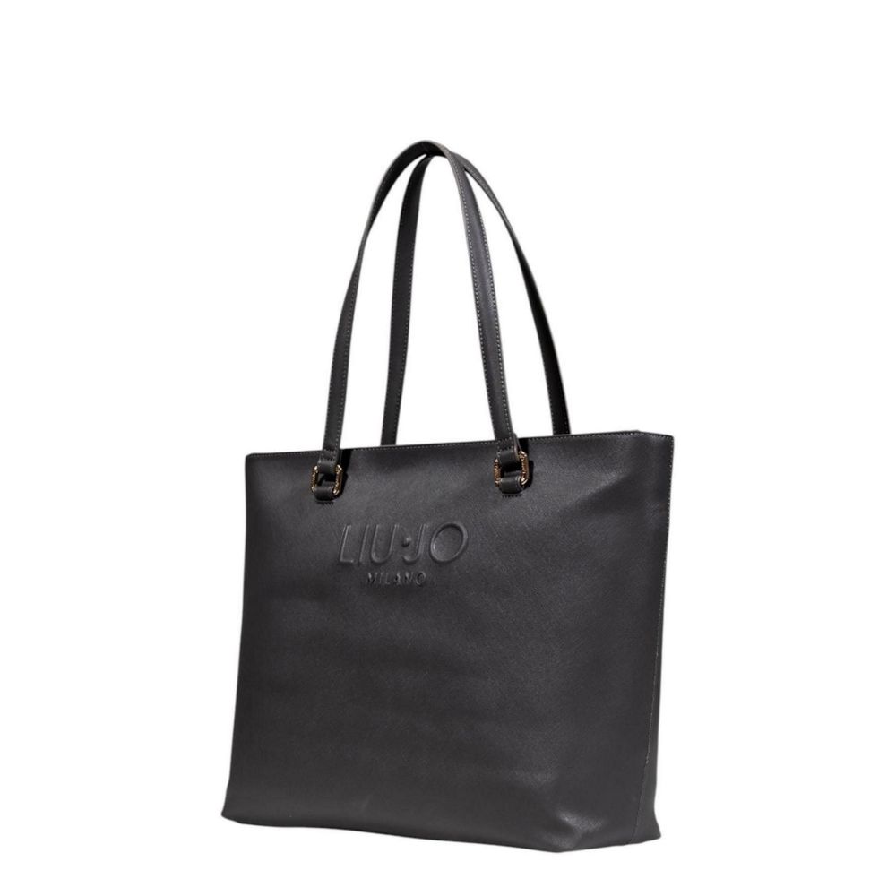 Liu Jo Gray Polyethylene Handbag