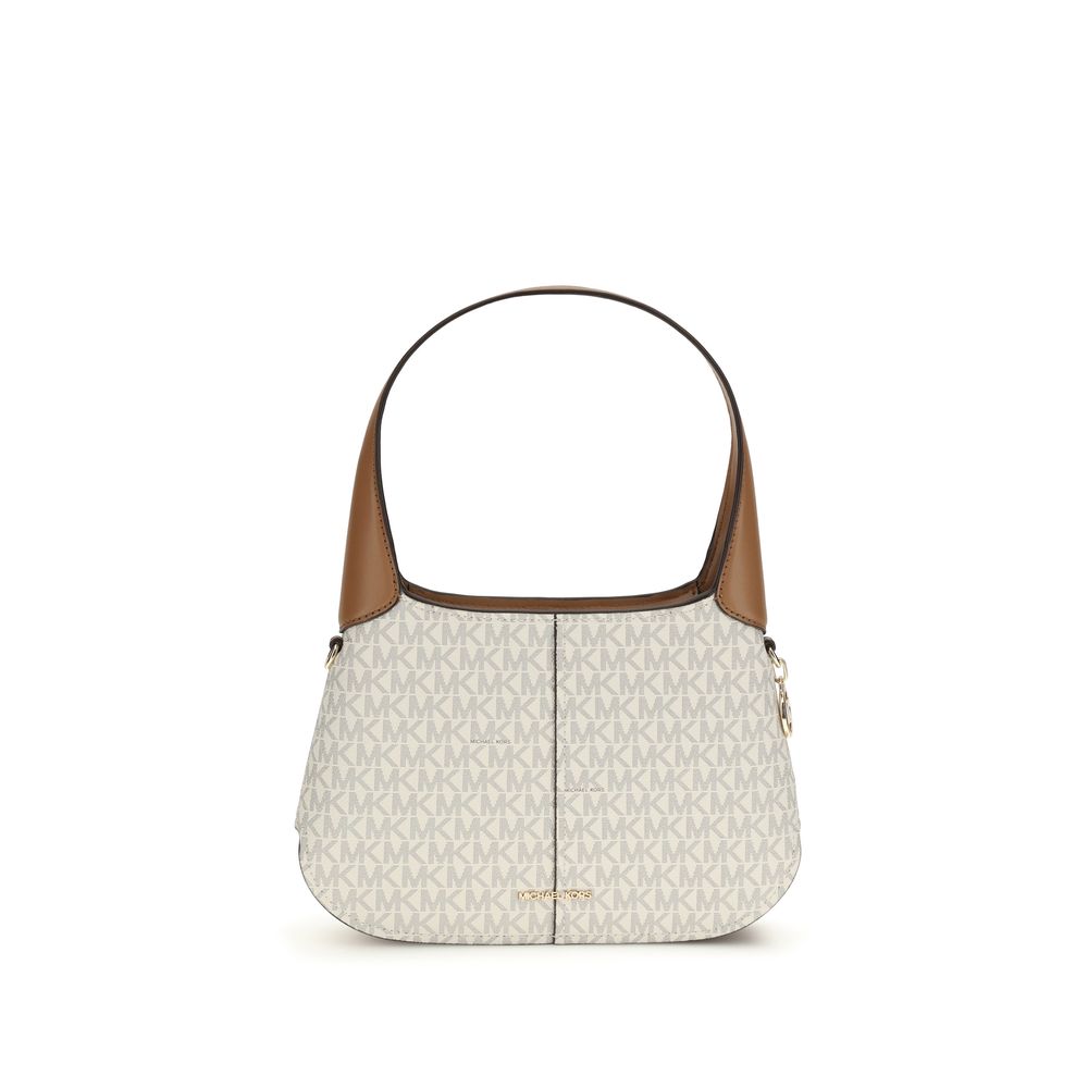 Bolso de hombro Michael Kors de algodón beige