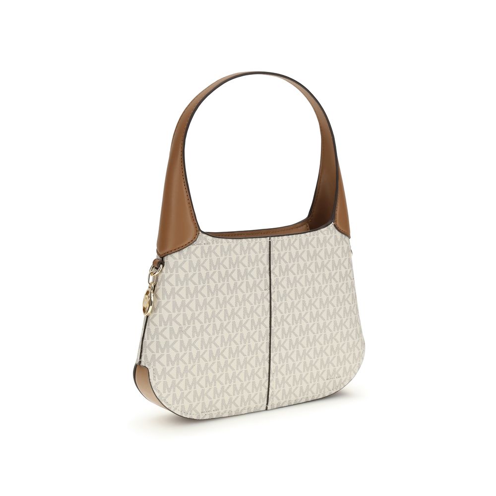 Bolso de hombro Michael Kors de algodón beige