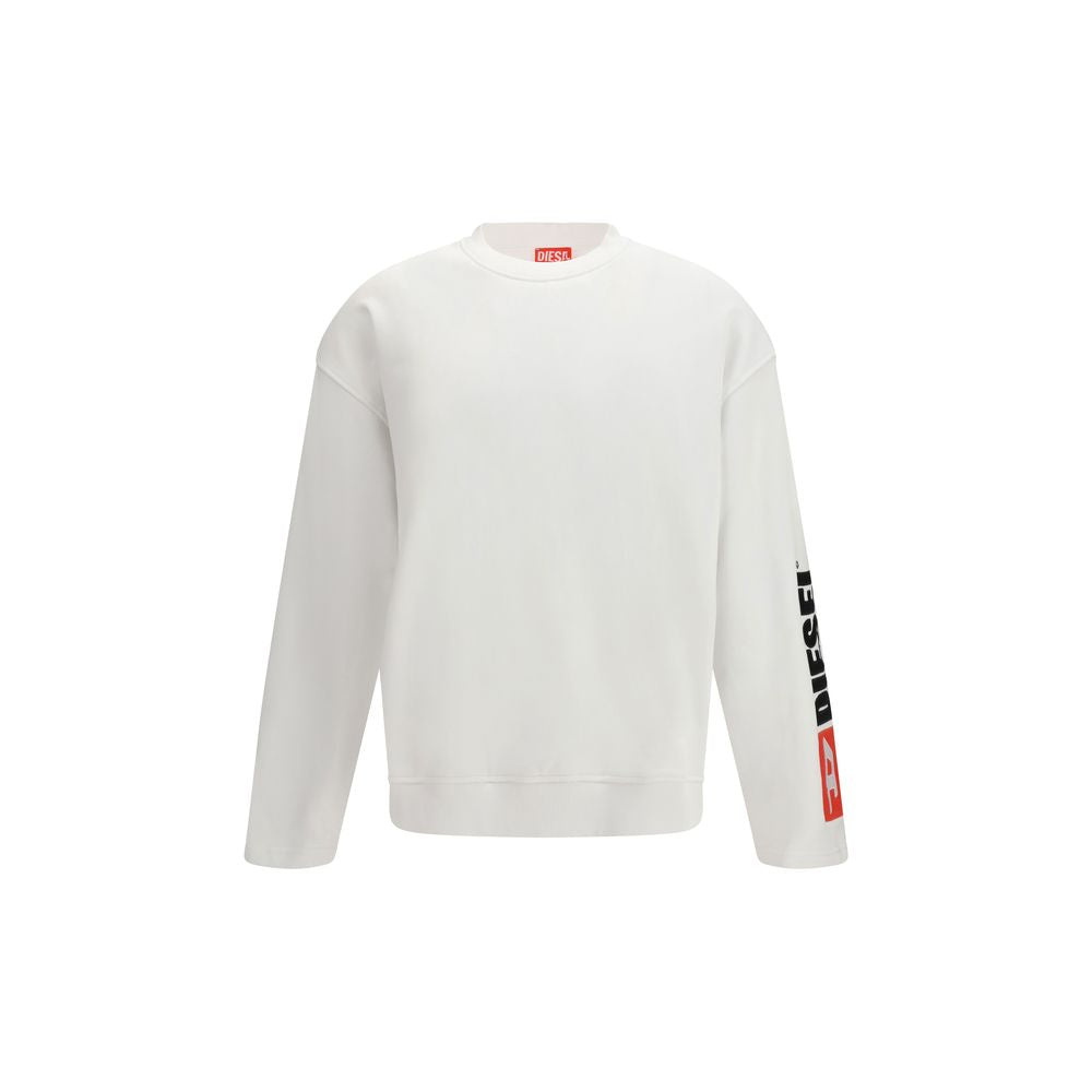 Sudadera Diesel de algodón blanco