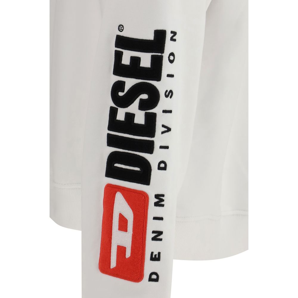 Sudadera Diesel de algodón blanco