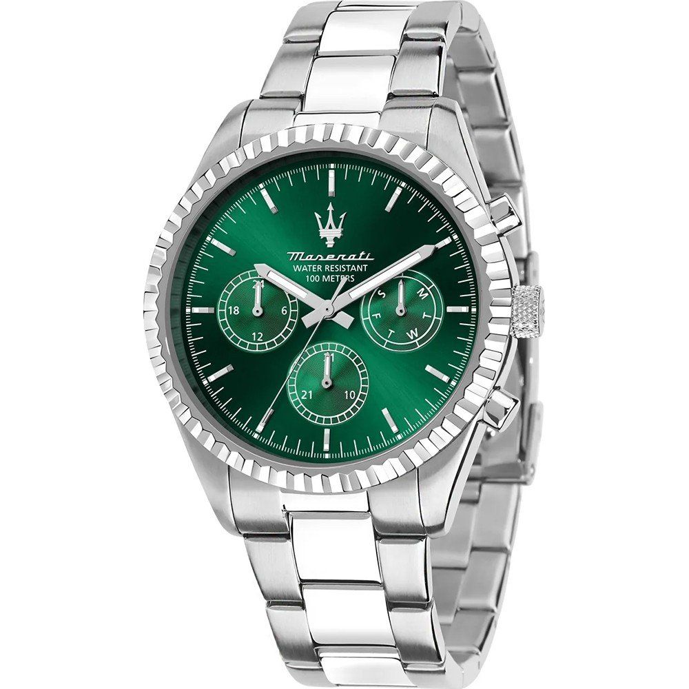 Maserati Gray Stainless Steel Dress Watch