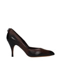 Miu Miu Brown Leather High Heel Pumps