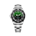 Bobroff Silver Stainless Steel Sport Watch